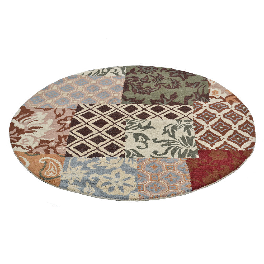 Hand Tufted Icelandic Poppy Rug - Soft Bohemian Wool Area Rug for Living Room, Bedroom & Nursery Decor