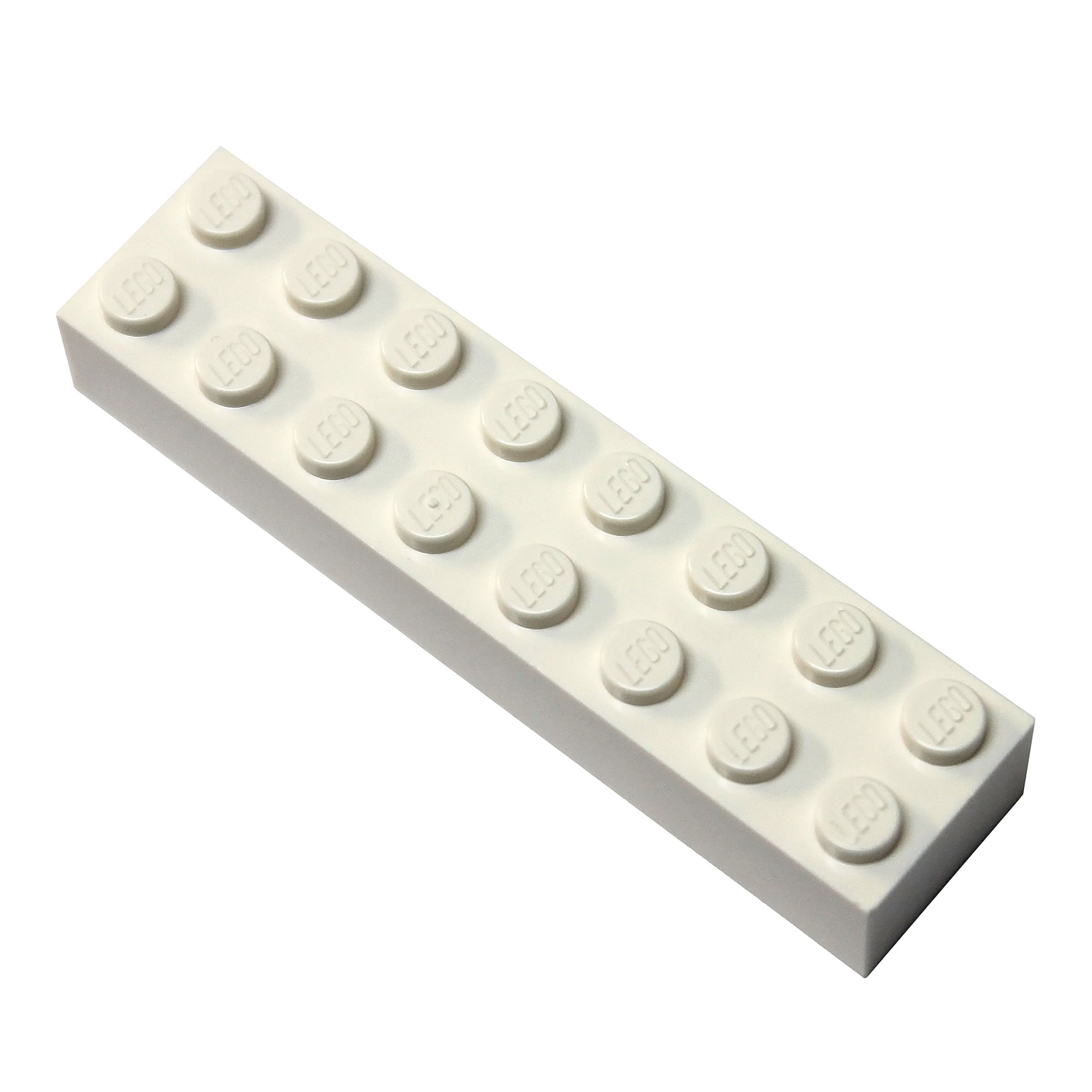 LEGO White 2x8 Bricks (100 Pieces) - Bulk Building Blocks for LEGO Creations, DIY Projects & STEM Education