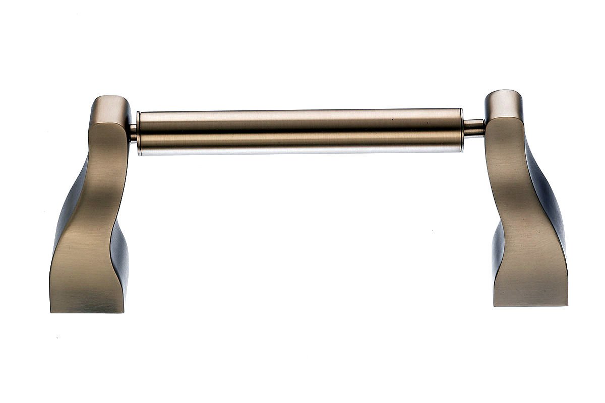 Top Knobs AQ3-BB Aqua Bronze Bathroom Tissue Holder - Elegant Bathroom Accessory for Modern Homes & Luxury Hotels