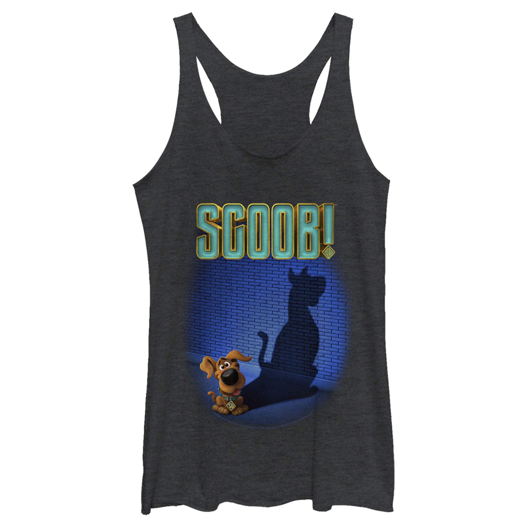 Scoob & Shadow Women's Racerback Tank Top - Gym & Summer Wear