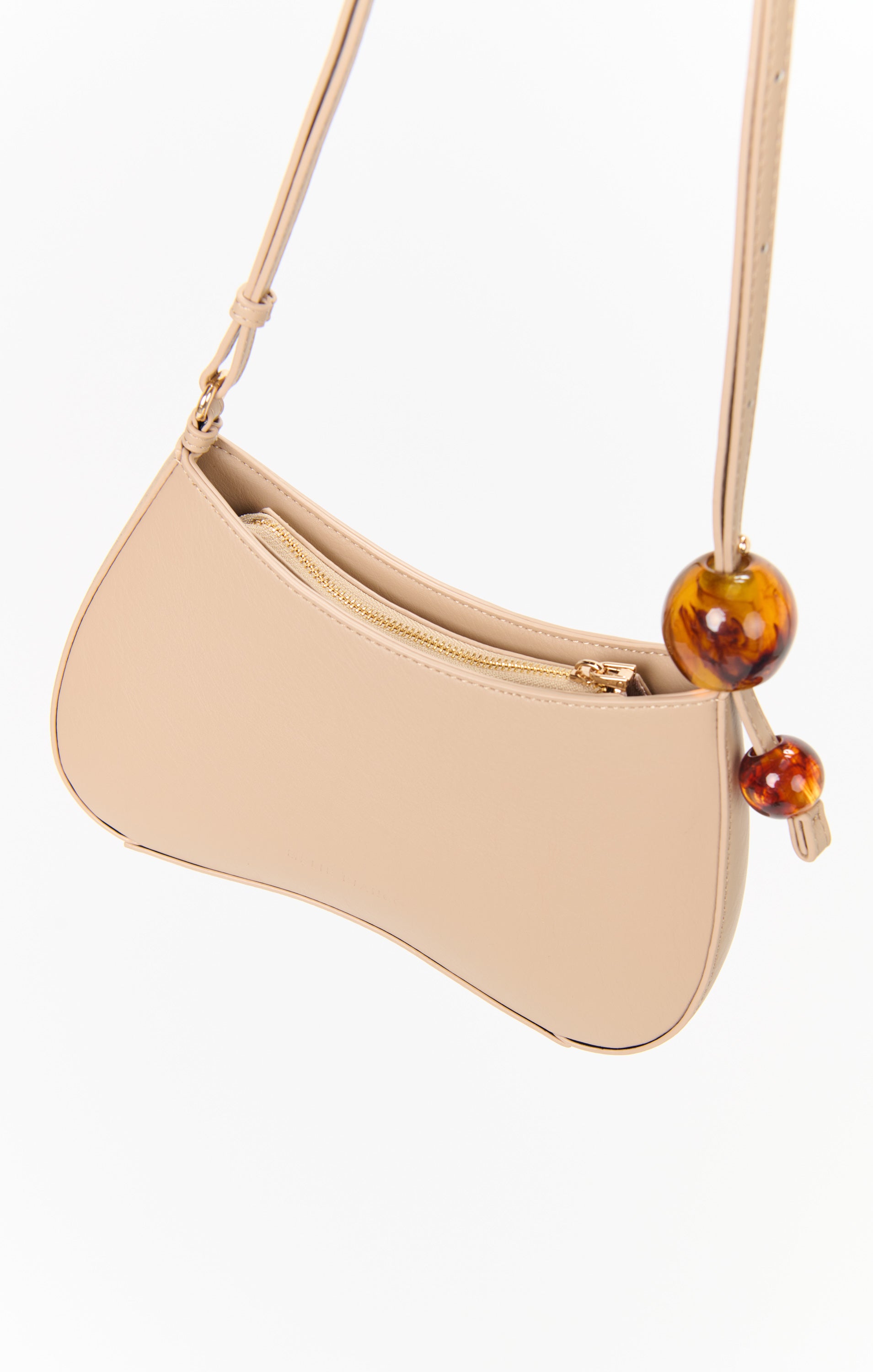 Melie Bianco Pilar Handbag - Genuine Leather Crossbody Purse for Women, Tan | Perfect for Work, Travel & Everyday Use