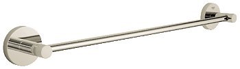 18 Inch Stainless Steel Towel Bar - Rustproof Bathroom Towel Rack for Hand & Kitchen Towels - Perfect for Bathroom, Kitchen & Laundry Room Organization