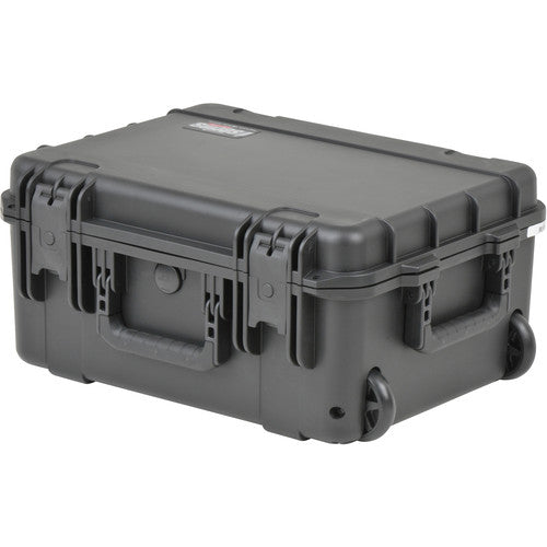 SKB 19x14.25x8 Inch Heavy Duty Rolling Case with Cubed Foam - Perfect for Music Equipment, DJ Gear & Audio Visual Transport