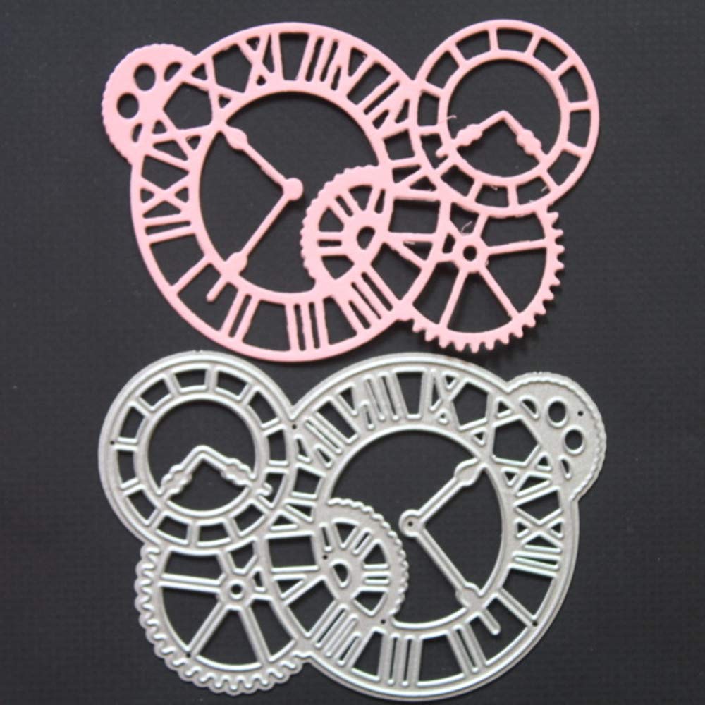Premium Geometric Shape Cutting Dies for Card Making | ZECNG Carbon Steel Heart, Round, Rectangle Die Cuts | Scrapbooking, Embossing, Photo Album Decor | Perfect for DIY Crafts, Gift Wrapping & Paper Art Projects