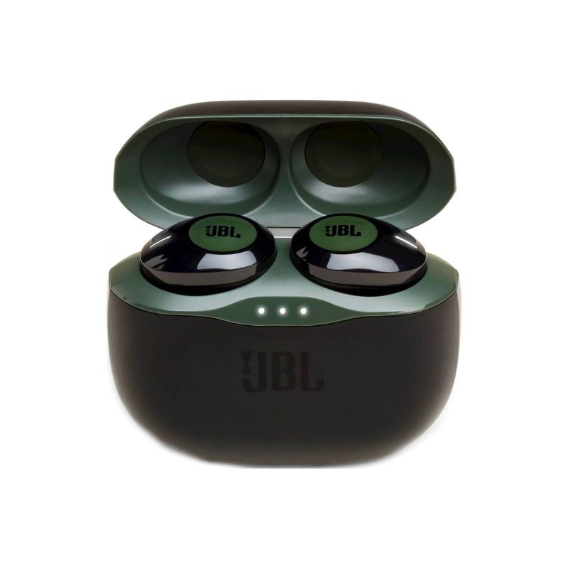 JBL TUNE 120TWS Wireless Bluetooth Earbuds in-Ear Headphones with Mic - Green | Perfect for Gym, Running & Daily Commute