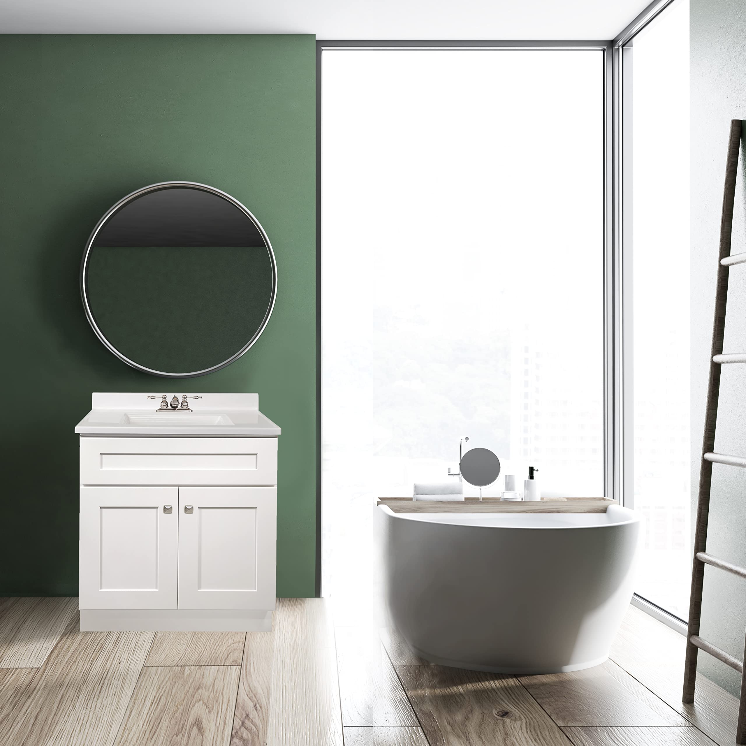Design House Bath Shaker 2-Door Bathroom Vanity with 4