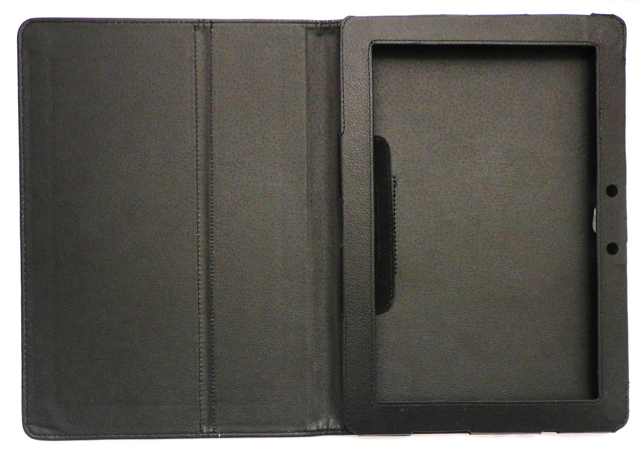 ASUS Eee Pad Transformer Prime TF201 TF-201 Multi-Angle Smart Wallet Cover Stand & Typing Case - Black | Protective Case for Tablet with Keyboard Function | Perfect for Work, Travel & Home Use