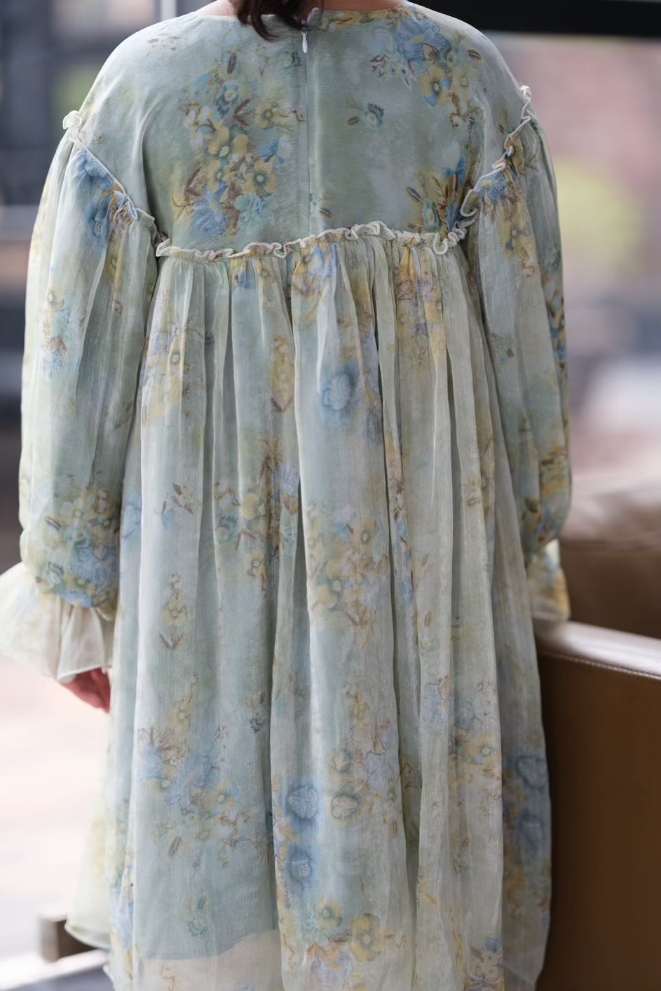 Little Anastasia Dress for Girls - Elegant Floral Party Gown with Ruffles | Perfect for Birthday, Wedding & Special Occasions