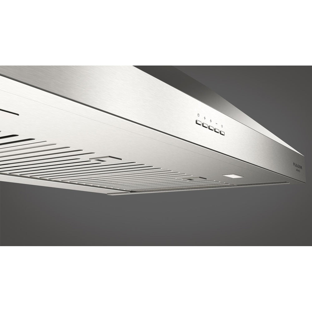 Fulgor Milano 36 Inch 450 CFM Stainless Steel Under Cabinet Range Hood - F4UC36S1 | Powerful Kitchen Ventilation for Smoke & Odor Removal | Ideal for Modern Home Cooking