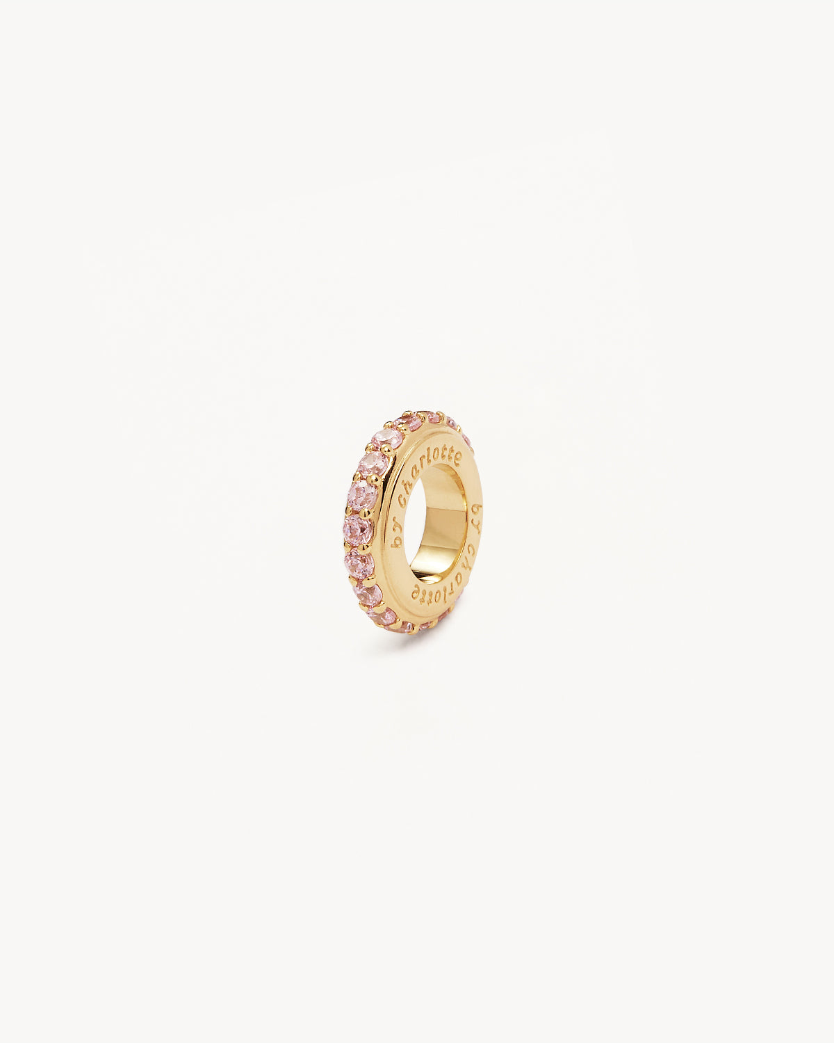18K Gold Vermeil Pink Crystal Halo Petal Charm Necklace - Elegant Dainty Jewelry for Women, Perfect Gift for Valentine's Day, Anniversary & Special Occasions