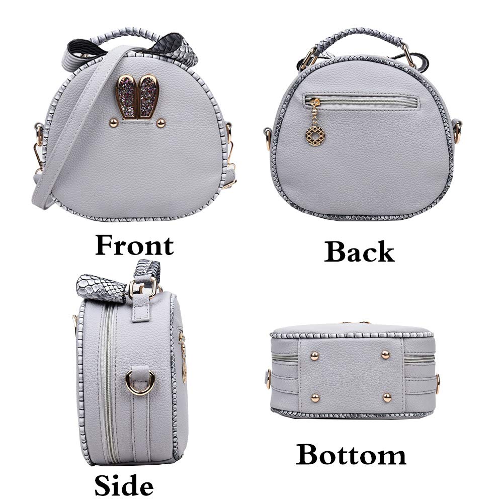 6-Piece Women's PU Leather Handbag Set - Top Handle Tote, Clutch, Wallet & Card Holder for Work, Travel & Daily Use