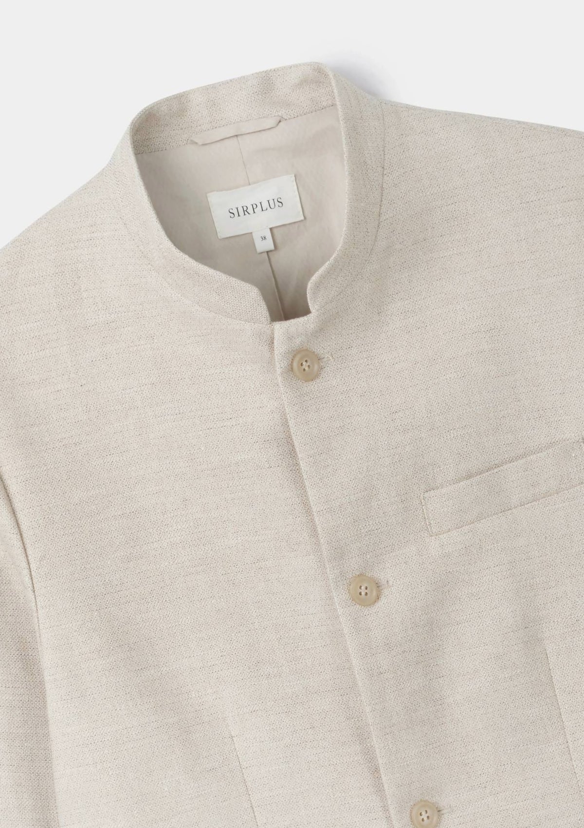 Premium Sand Cotton Linen Nehru Jacket for Men - Stylish Ethnic Formal Wear - Perfect for Weddings, Parties & Cultural Events