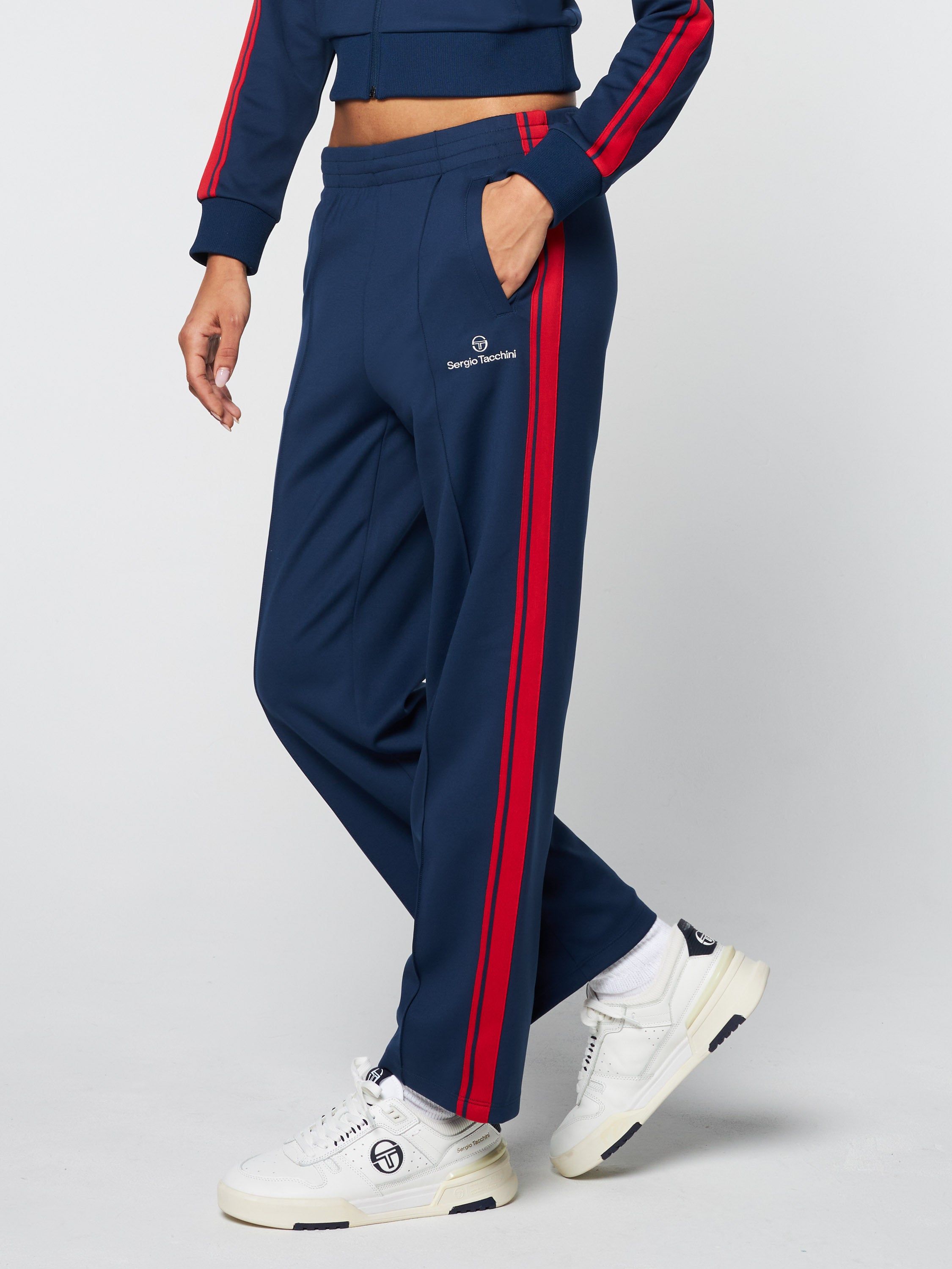 Women's Damarindo Running Jogger Pants - Lightweight Athletic Track Pants for Yoga, Gym & Lounge - High Waist Comfortable Workout Tights in Maritime Blue