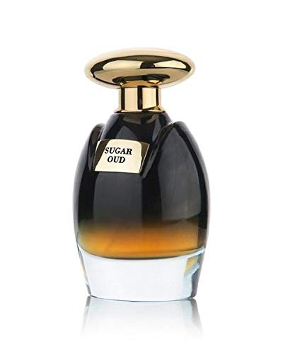 Oud Elite Sugar Oud Eau De Parfum for Women - 100ml (3.4 oz) Floral Oriental Perfume with Peach, Orange Blossom, Jasmine & Cinnamon Notes - Elegant Glass Bottle, Perfect Gift for Birthday, Anniversary & Special Occasions - Daytime Wear, Evening Events & Romantic Dates