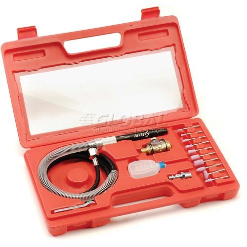 Sunex Tools SX245K 16-Piece Pencil Air Die Grinder Set - 58000 RPM, 1/4