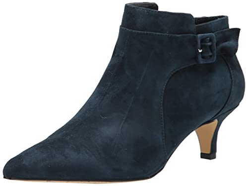 Navy Kidsuede Leather