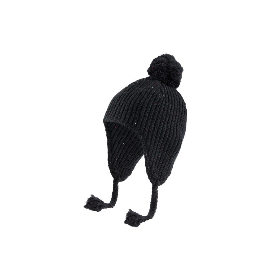 Charcoal Pom Beanie - Warm Winter Knit Hat for Men & Women - Perfect for Skiing, Hiking & Outdoor Activities