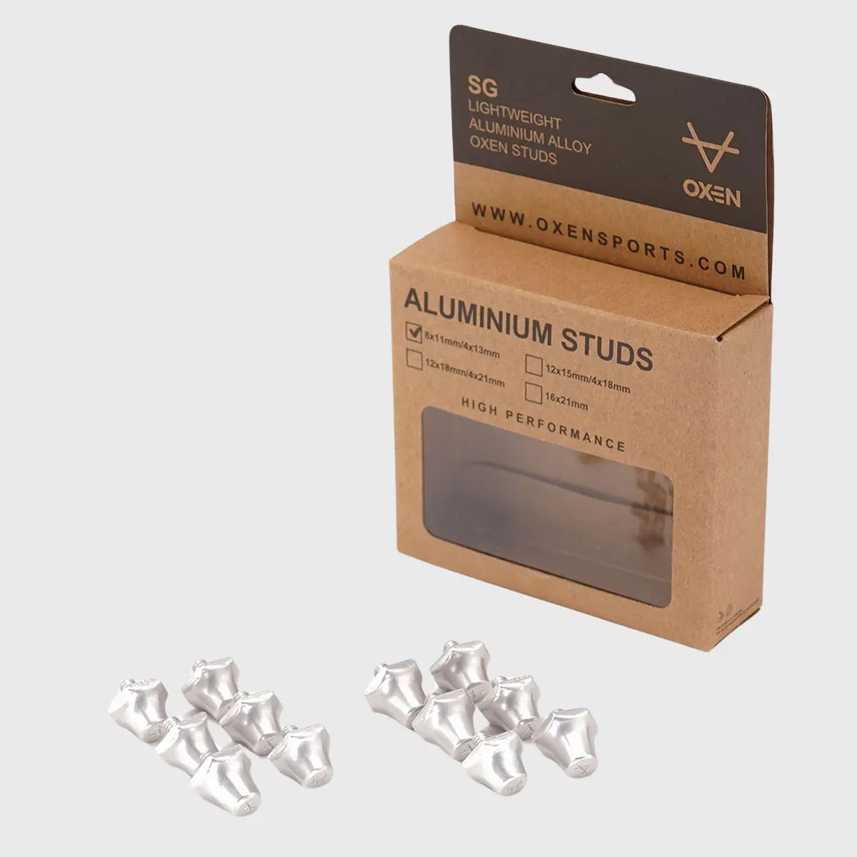 Oxen Silver Stud Pack - 10 Pairs Stainless Steel Earrings for Women, Hypoallergenic & Tarnish-Free - Perfect for Daily Wear, Parties & Gifts