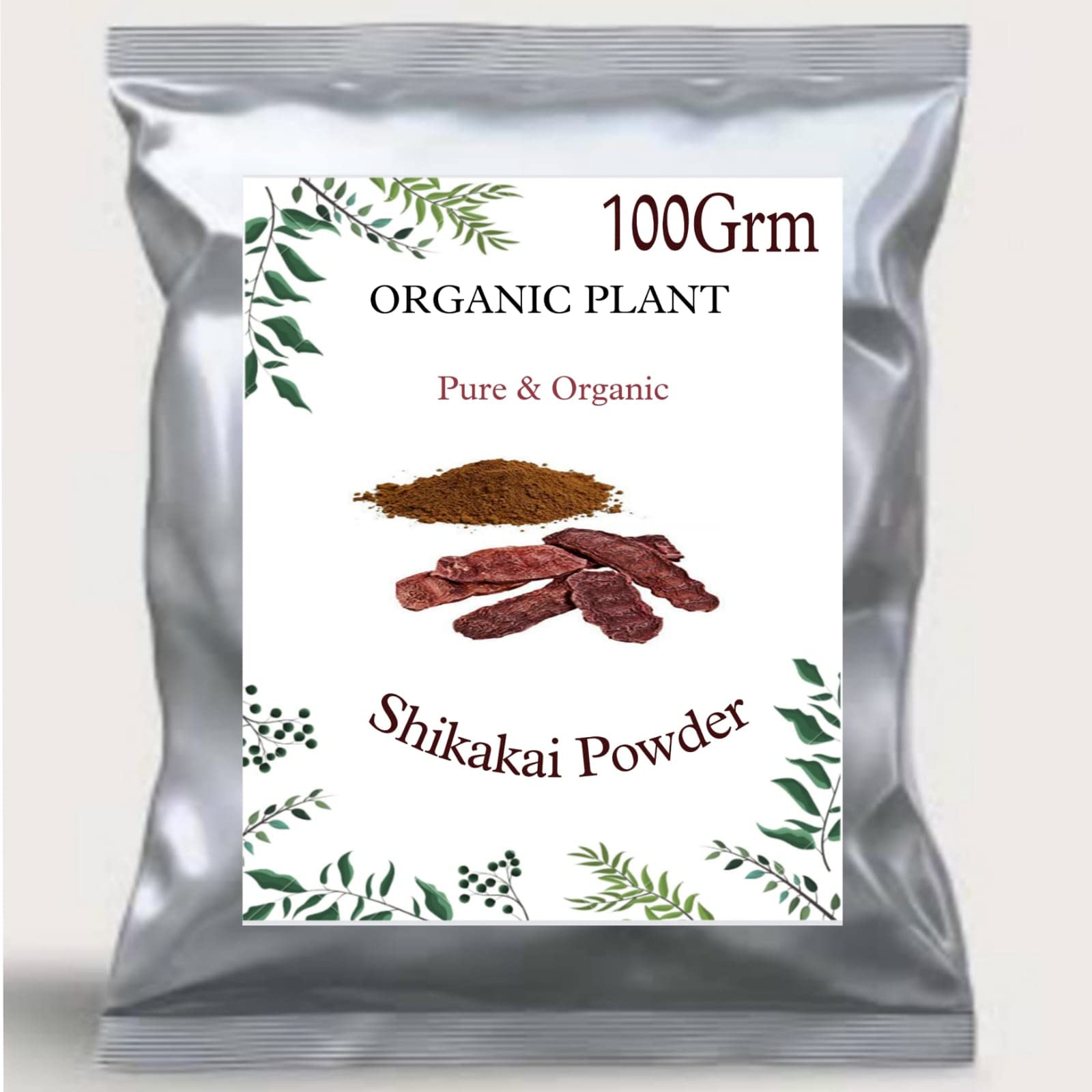 Organic Shikakai Powder for Hair Growth & Scalp Care | 100% Natural Acacia Concinna | 100g | Promotes Strong, Shiny Hair - Perfect for DIY Hair Masks & Ayurvedic Treatments