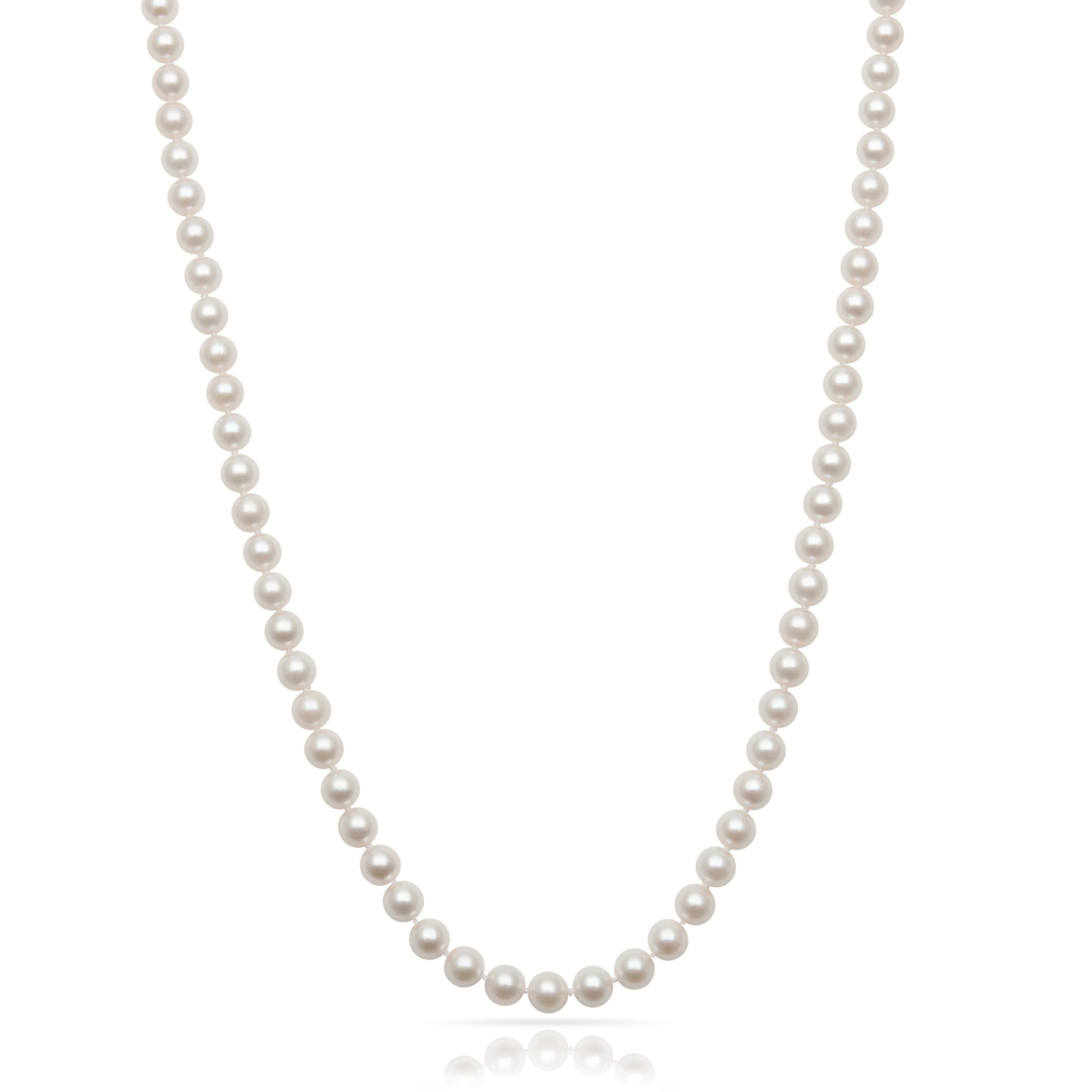 Belacqua Cultured Freshwater Pearl Necklace for Women - 16