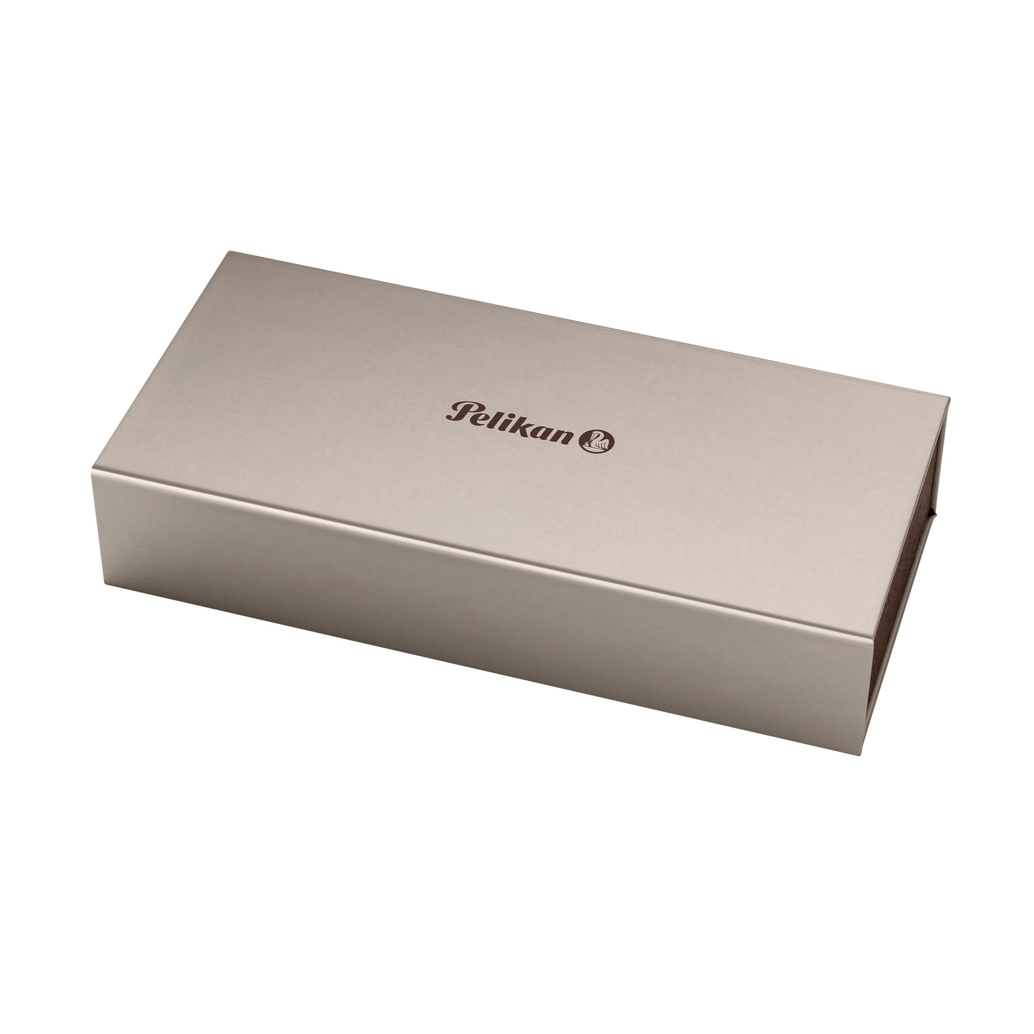 Pelikan Souverän M405 Fountain Pen - Premium Black/Blue Broad Nib Pen with Gift Box (Model 932780) - Perfect for Business Signatures, Journaling & Luxury Gift Giving
