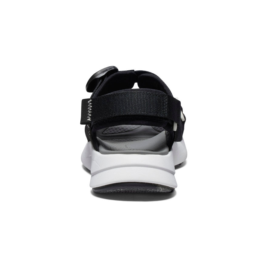 Women's Elle Sport Backstrap Sandal - Black/Steel Grey | Comfortable Athletic Sandals for Running, Hiking & Outdoor Activities