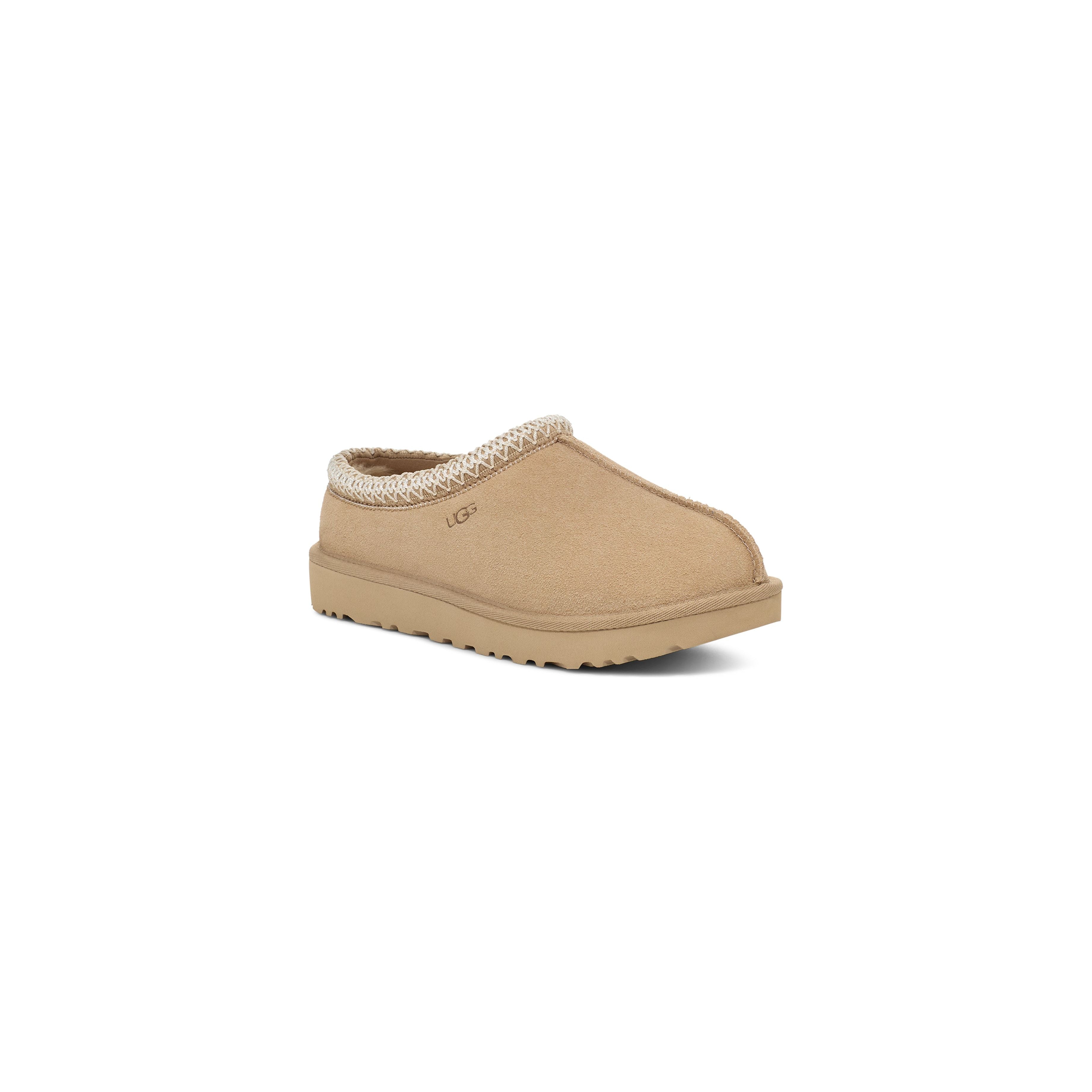 UGG Women's Tasman Slippers in Mustard Seed White - Cozy Indoor/Outdoor House Shoes for Winter Comfort & Casual Wear