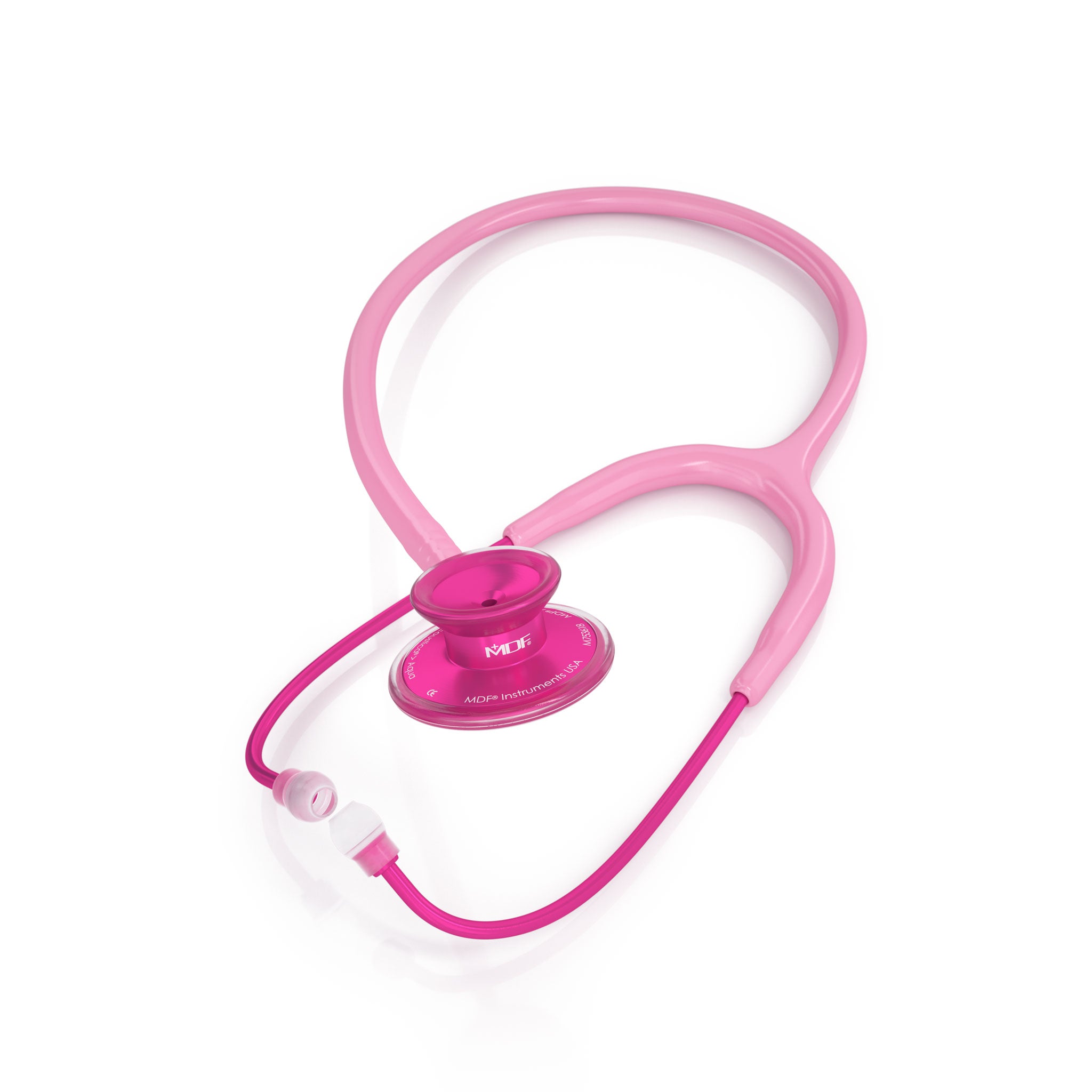 Acoustica® Pink Stethoscope - Professional Pink Alloy Headset with Cosmo Design for Doctors, Nurses & Medical Students | Ideal for Clinical Use, Healthcare Training & Medical Practice