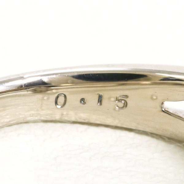 18K White Gold Diamond Ring for Women - Elegant Solitaire Engagement Wedding Band - Perfect for Proposals, Anniversaries & Special Occasions