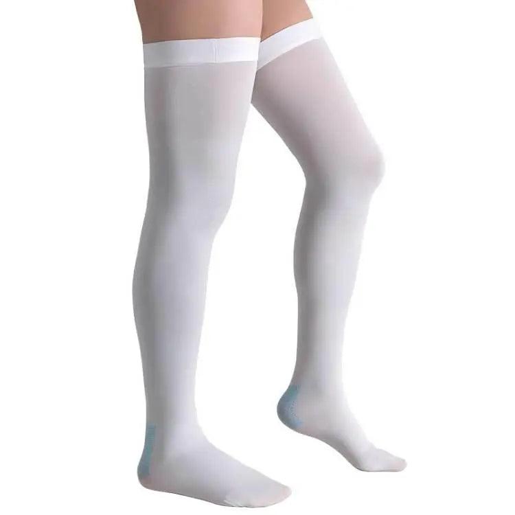 Thigh High Anti Embolism Compression Socks for Women & Men - Medical Grade Support for Circulation, Swelling Relief - Perfect for Travel, Post-Surgery & Long Hours Standing
