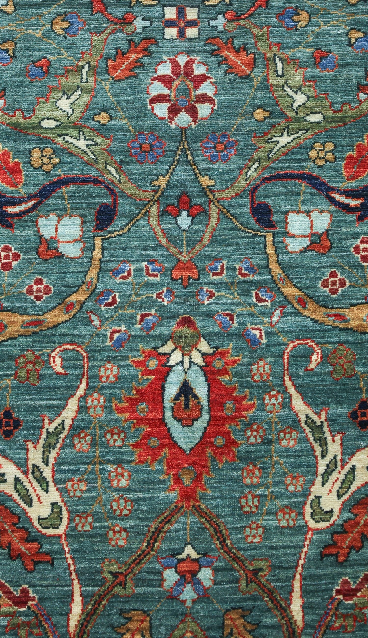Handwoven Arabesque Tabriz Tribal Rug - Traditional Persian Design, J75440 - Perfect for Living Room, Bedroom, or Home Decor