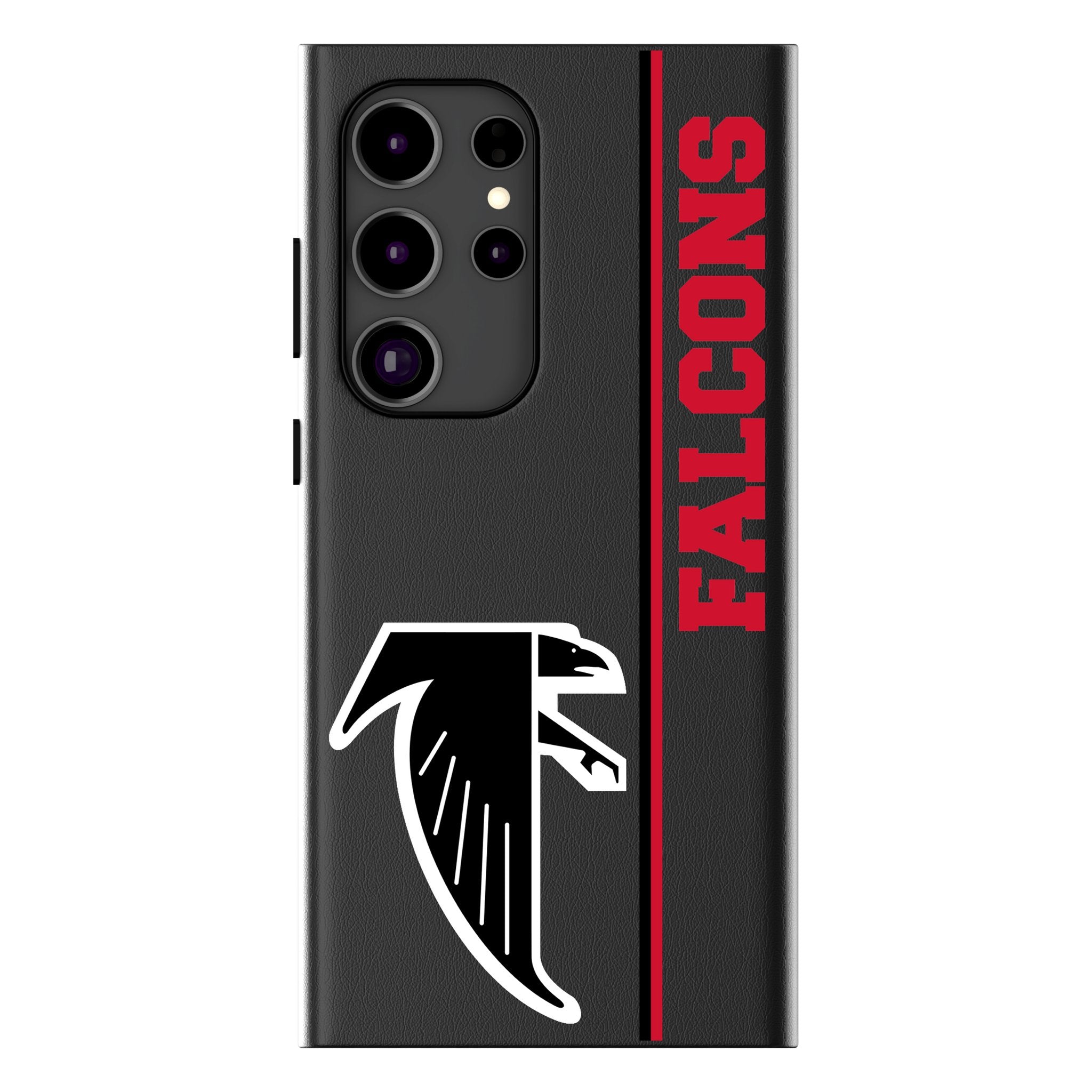Atlanta Falcons Classic Sidebar MagSafe Compatible Phone Case for Samsung Galaxy S23/S22/S21 - Durable Protective Cover for Football Fans - Perfect for Game Day & Everyday Use