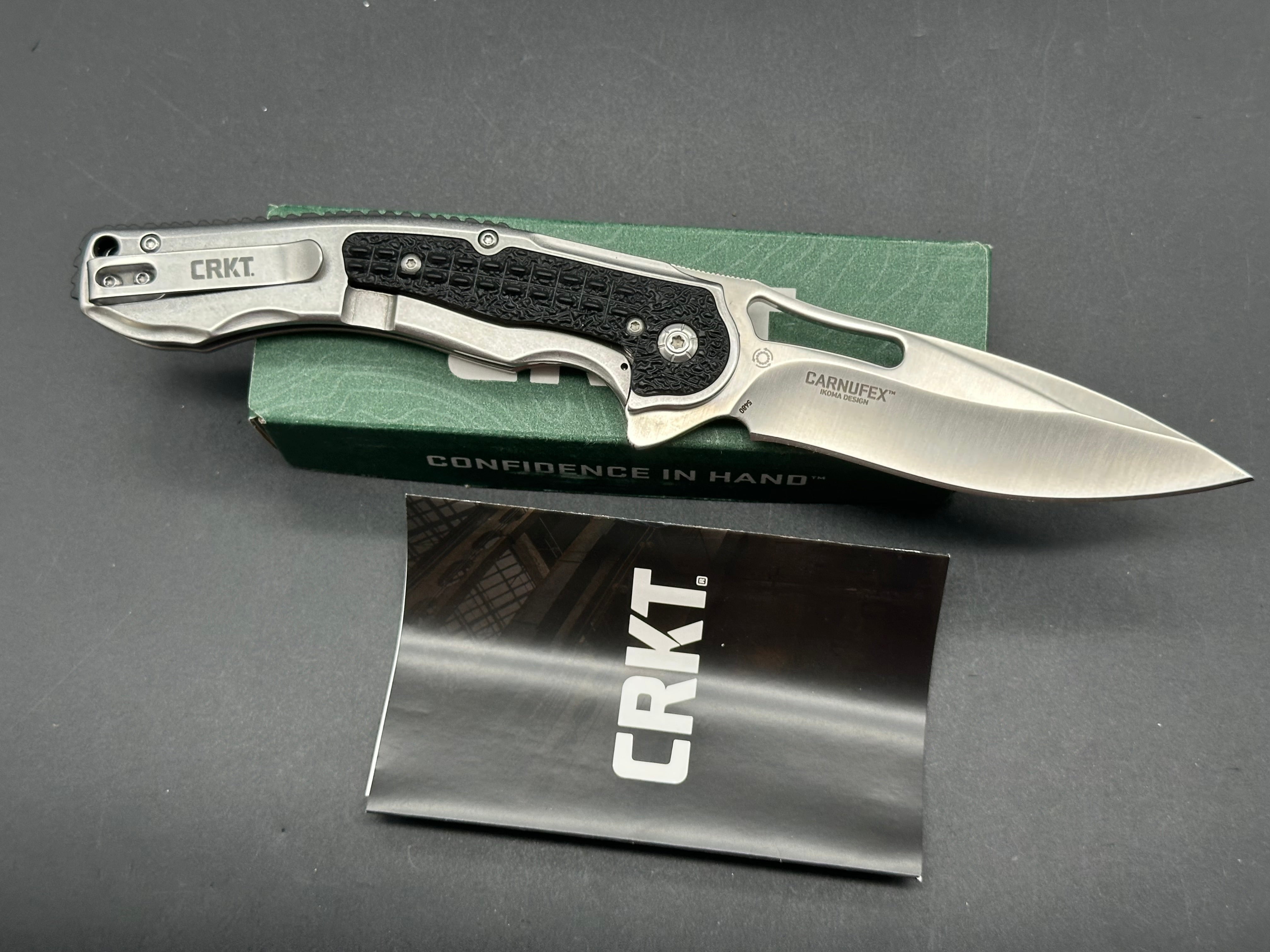 CRKT Ikoma Carnufex Frame Lock Flipper Knife - 4