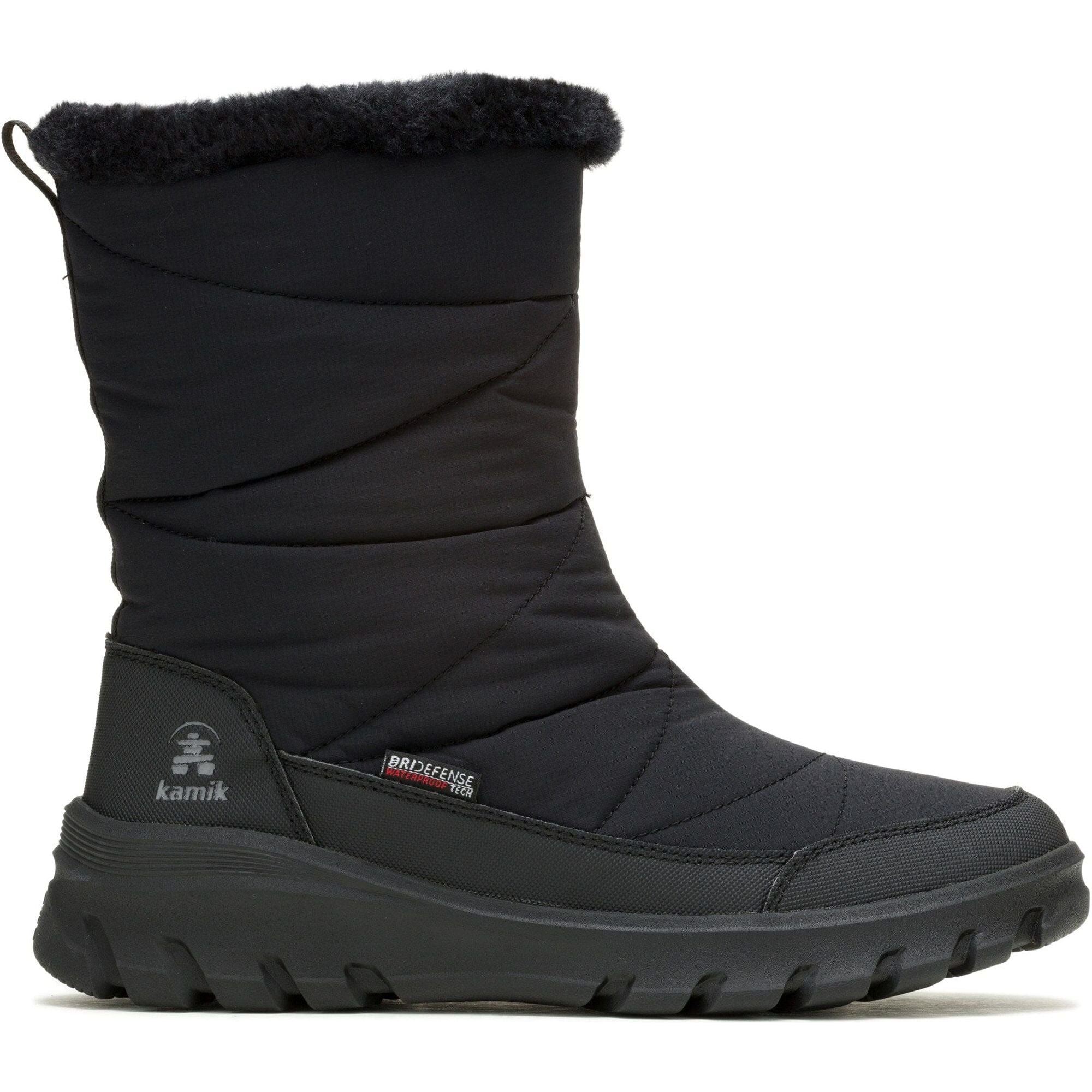 KAMIK SNOWDON ZIP BOOT WOMEN'S - Waterproof Winter Snow Boots for Hiking & Outdoor Activities | Warm Insulated Ankle Boots for Cold Weather