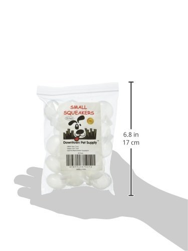 Downtown Pet Supply Dog Toy Squeakers - 20 Pack Small Replacement Squeakers (1.25 Inch Diameter) for Repairing Squeaky Dog Toys, Cat Toys & Baby Toys - Perfect for DIY Pet Toys & Arts & Crafts Projects - Great for Chew-Resistant Toy Maintenance & Creative Crafting