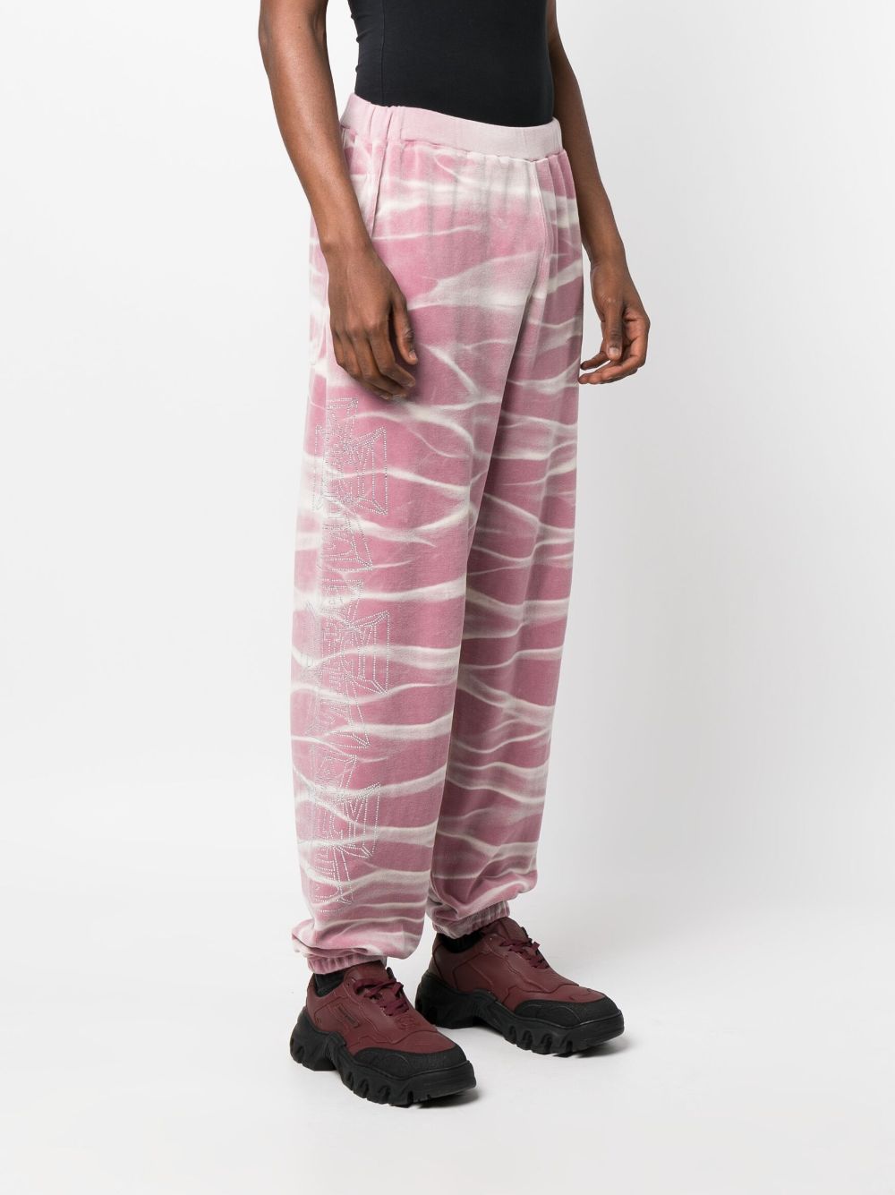 Aries Women's High Waist Pink Capsule Trousers - Trendy Stretch Pants for Casual Wear, Work & Travel