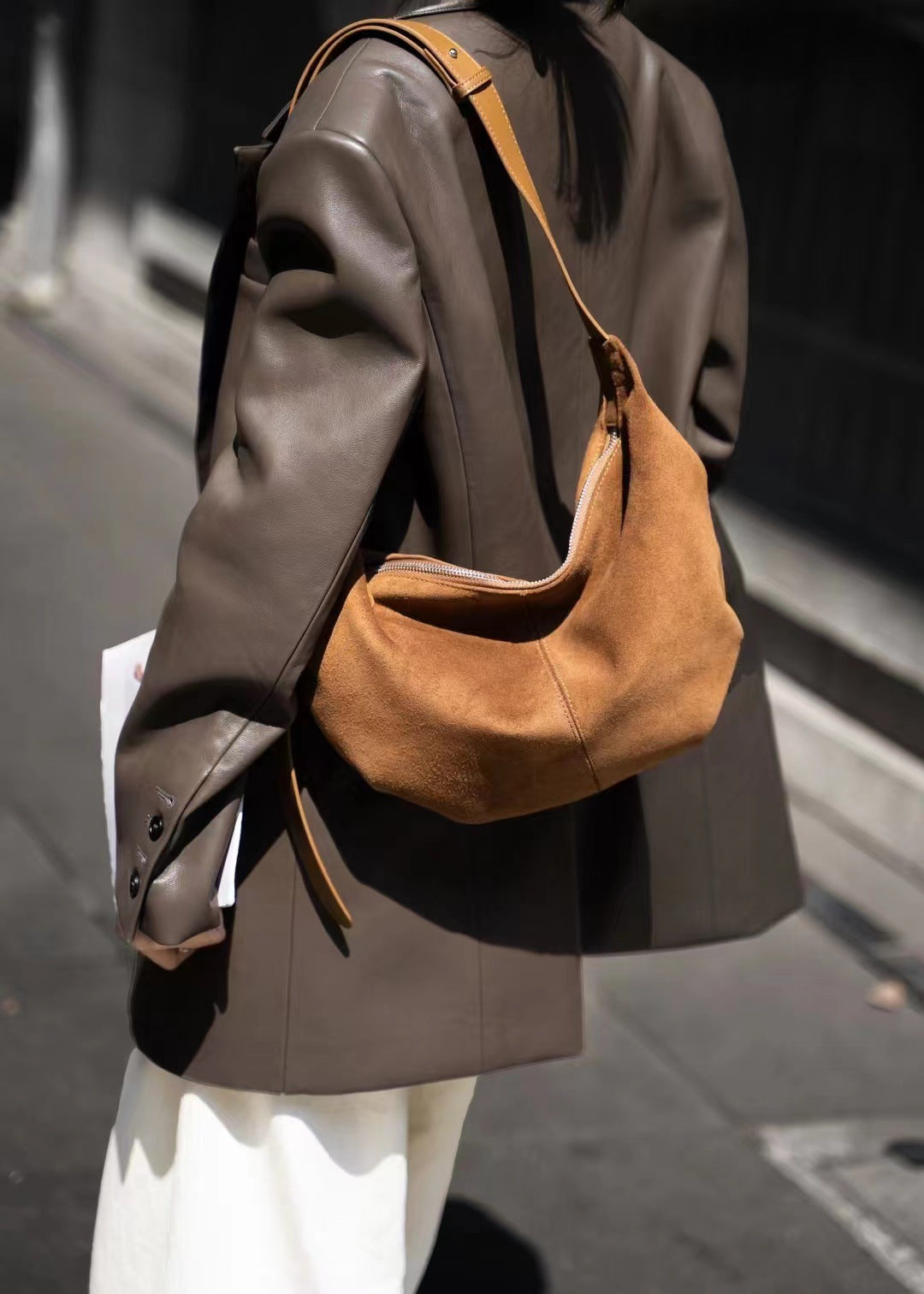Stylish Women's Crescent Shoulder Bag - Fashionable Crossbody Purse for Daily Use, Work & Travel | Perfect for Office, Shopping & Outings