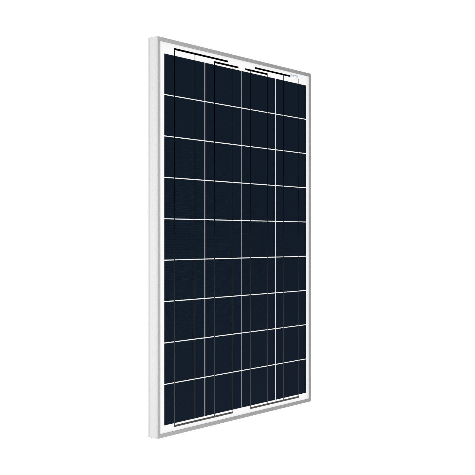 ACOPower 100W Polycrystalline Solar Panel - 12V Battery Charger for RV, Boat, Off-Grid & Emergency Power Supply | Portable Solar Charging Solution for Camping, Hiking & Outdoor Adventures