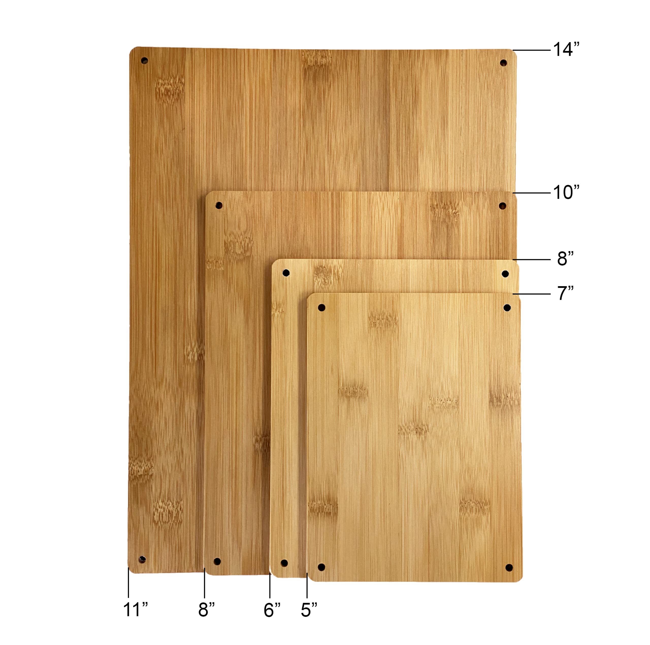 Bam & Boo Natural Bamboo Picture Frame & Bulletin Memo Board - 11x14 Inch Tabletop Desk Organizer for Home Office, Dorm Room, or Gift - Perfect for Displaying Photos, Notes, and Reminders