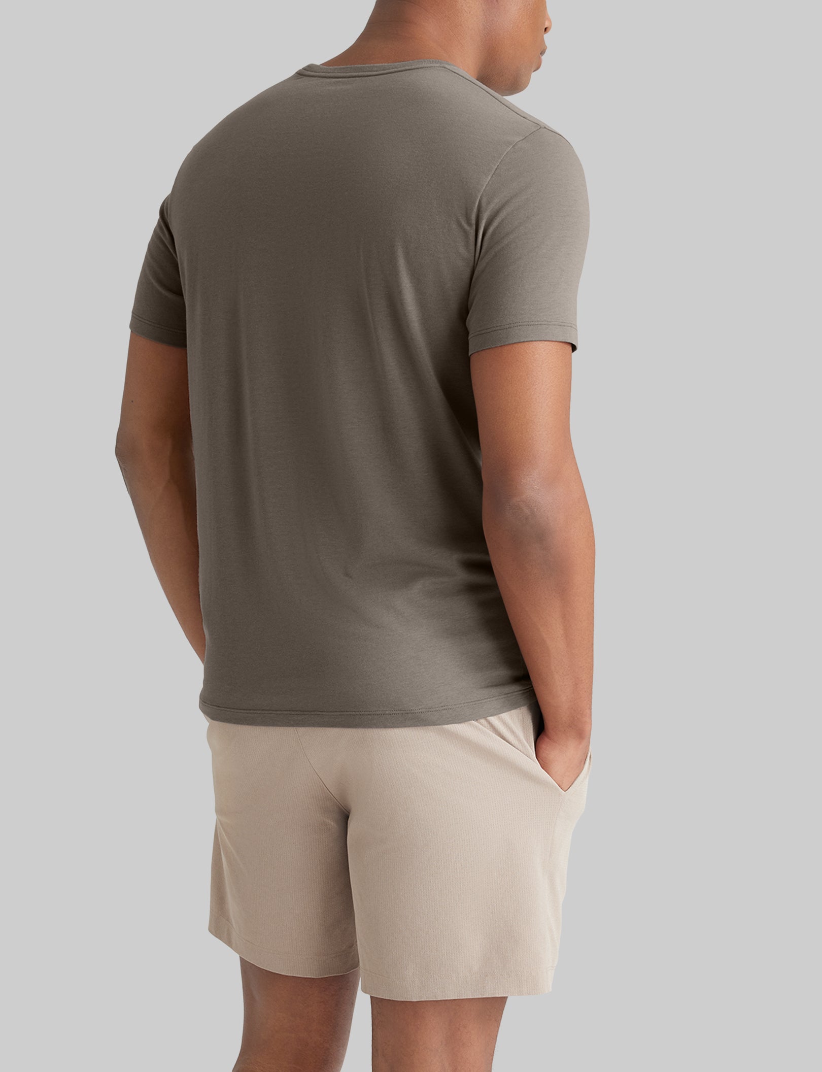 Second Skin Crew Neck T-Shirt for Men & Women | Ultra Soft Stretch Cotton | Perfect for Layering, Casual Wear & Everyday Comfort