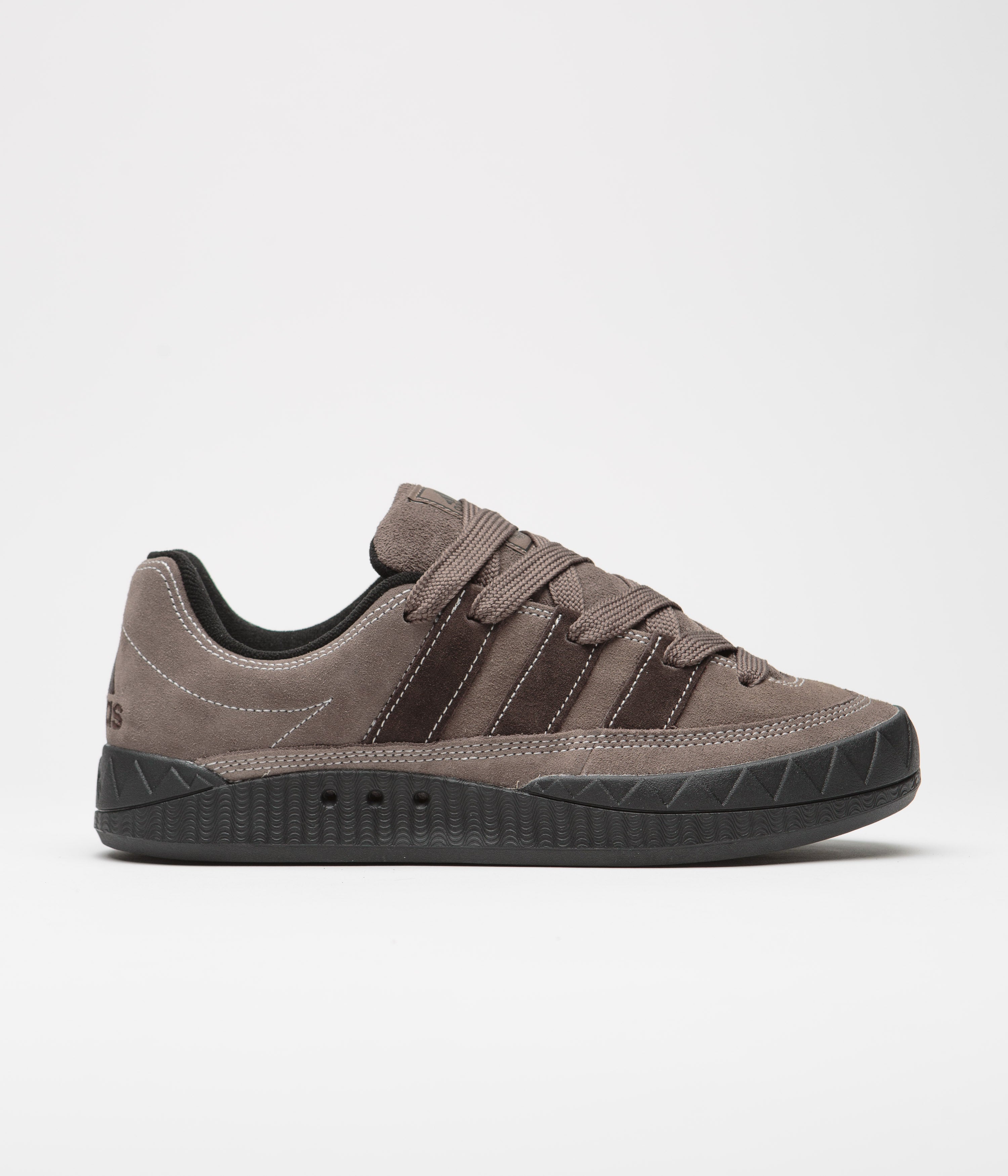 Adidas Adimatic Shoes for Men & Women - Earth Strata / Dark Brown / Crystal White | Retro Skate Sneakers for Casual Wear & Street Style