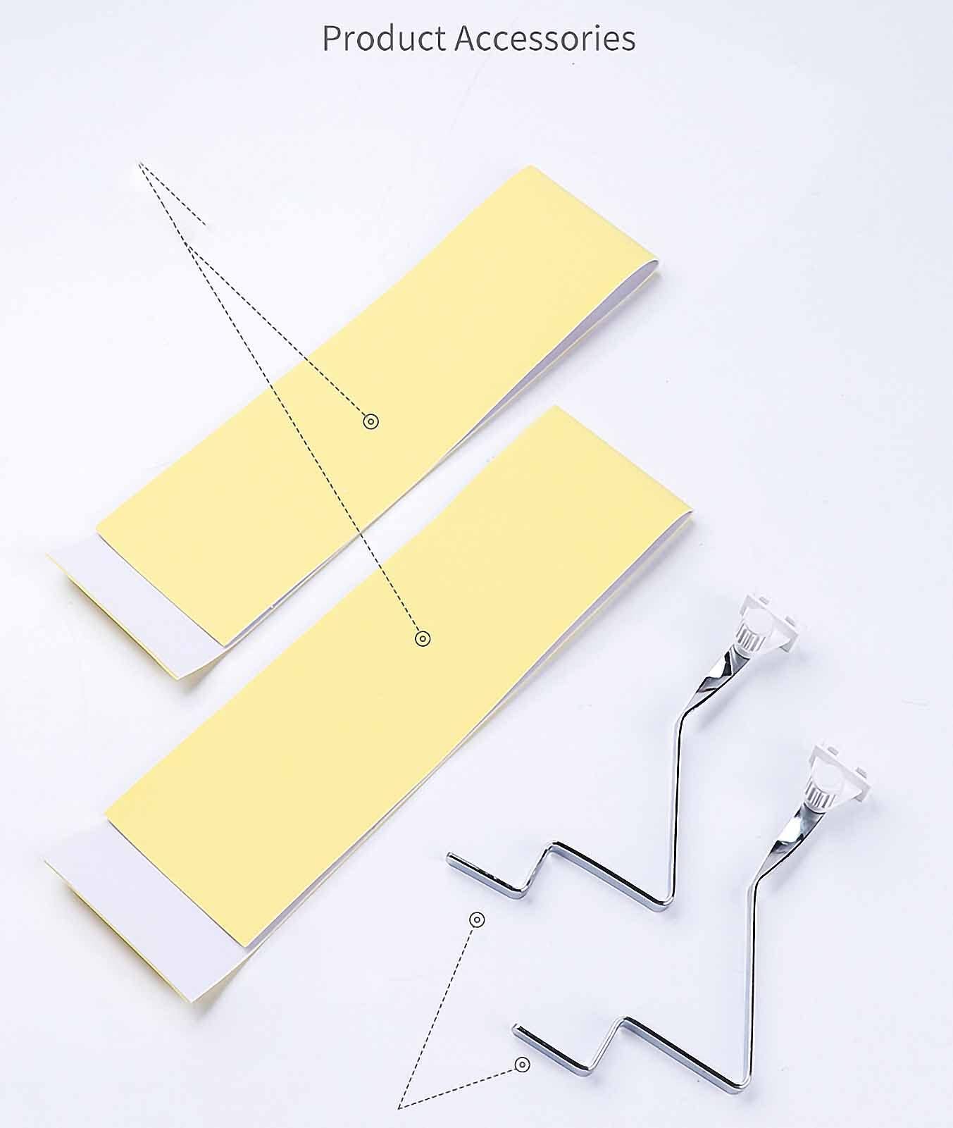 Adjustable Side Wall Air Conditioner Deflector - 90x20cm Universal AC Vent Deflector for Better Cooling & Heating Airflow, Anti-Condensation Design - Perfect for Bedrooms, Offices, and Homes