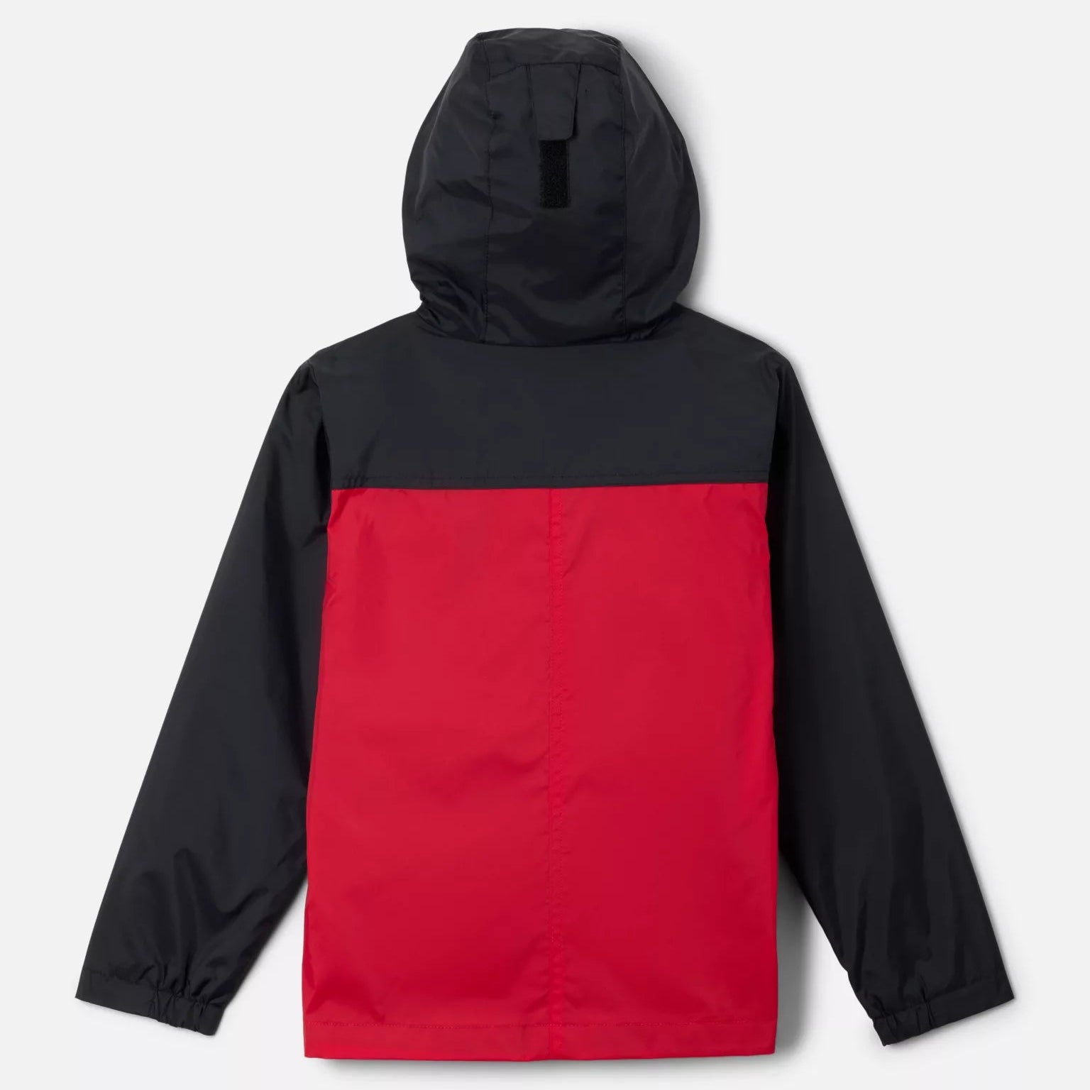 Columbia Black/Mountain Red Rain Zilla II Waterproof Jacket for Men & Women - Lightweight Hiking, Camping & Outdoor Activities