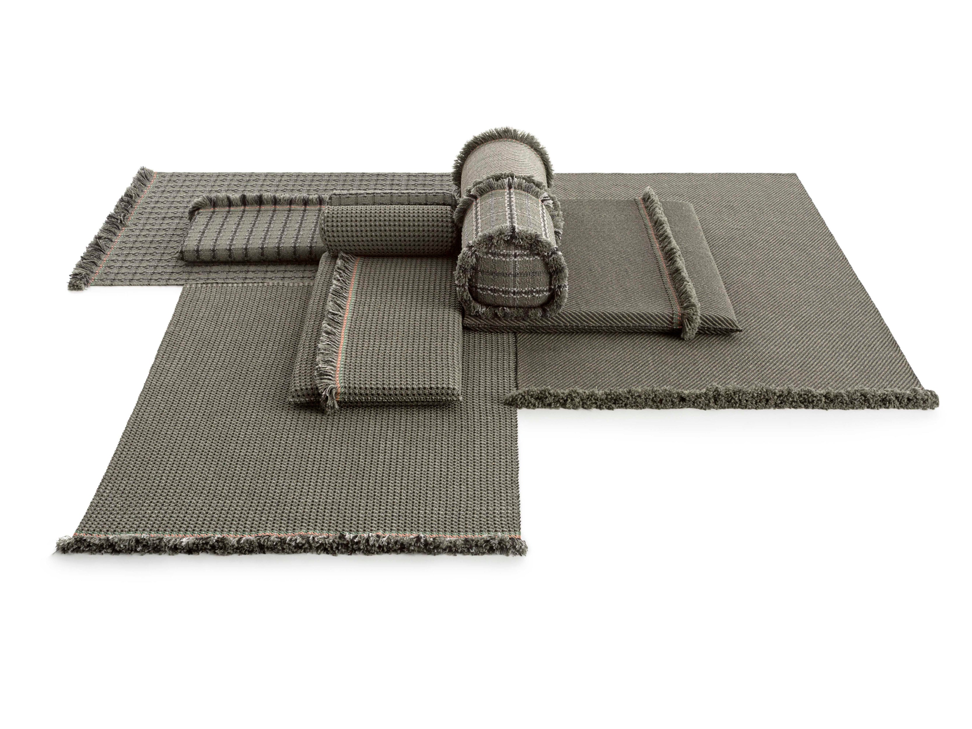 Premium Garden Layers Diagonal Rug - Non-Slip Outdoor Mat for Patio, Deck, and Poolside - Waterproof & Durable Design for All Seasons