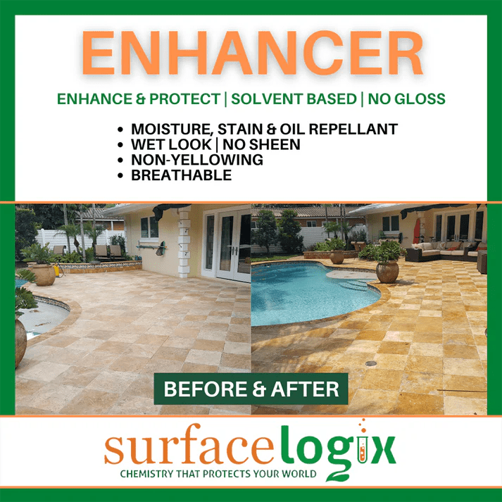 Premium Cobble Enhancer for Driveways & Walkways - Durable Stone & Paver Sealer for Outdoor Use