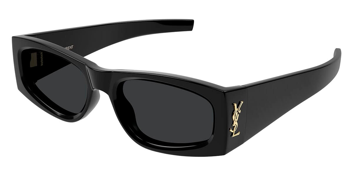 Saint Laurent SLM140/F Black Gold Sunglasses - Luxury Designer Shades for Women & Men - Perfect for Outdoor, Beach, and Fashion Events