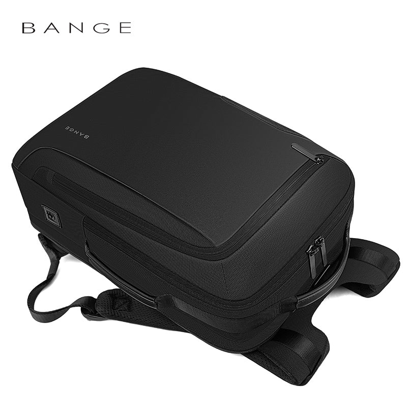 BANGE Waterproof Business Backpack - Anti-Theft Laptop Backpack for Men & Women, 17 Inch Laptop Compartment, Travel & Office Use, Durable Water-Resistant Work Backpack for Commuting, School, and Business Trips