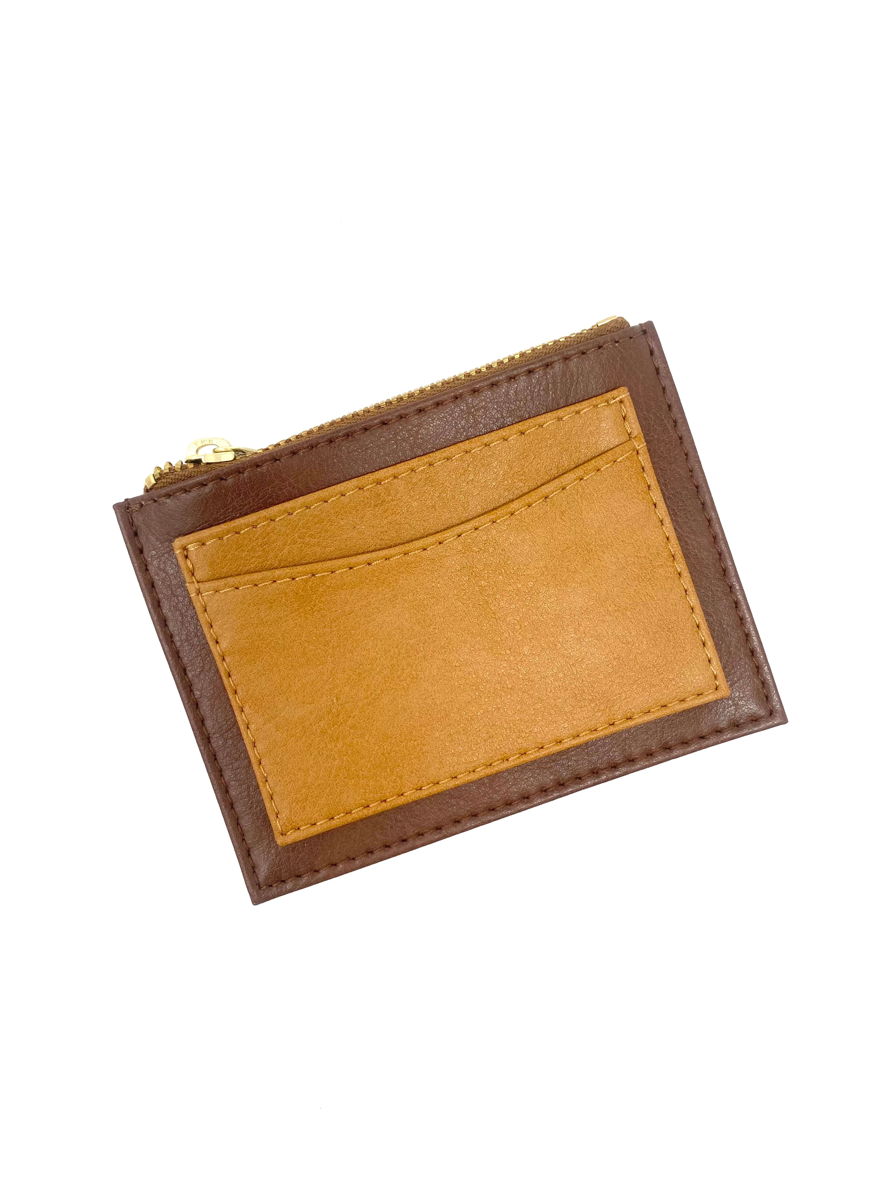 Novacas Brit Genuine Leather Wallet in Tan - Slim Bifold RFID Blocking Wallet for Men - Perfect for Everyday Carry, Travel & Business