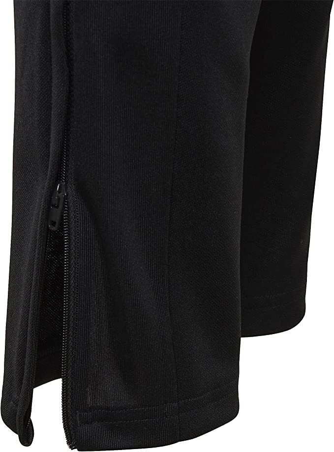 Adidas Girl's Tiro Track Pants - Small, Black/White, Drawstring Waist | Soccer Training, Running, Gym Workouts & Casual Wear