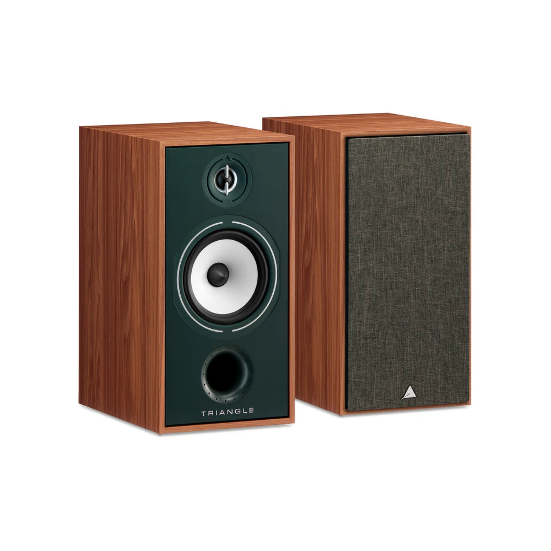 Triangle Borea BR04 Bookshelf Speakers (Pair) - High-Fidelity Stereo Sound for Home Audio, Music & Movie Theater Systems | Compact Bookshelf Design for Living Room, Bedroom & Office Setup